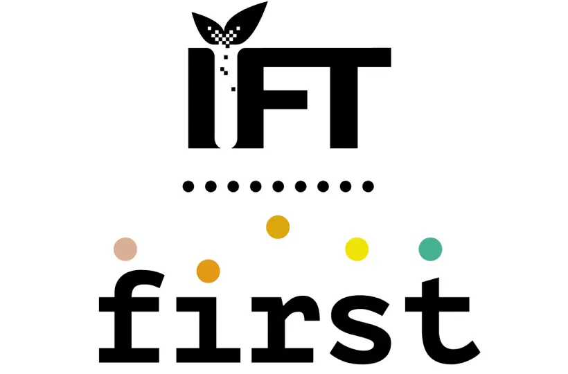 IFT Logo followed by the word "first"