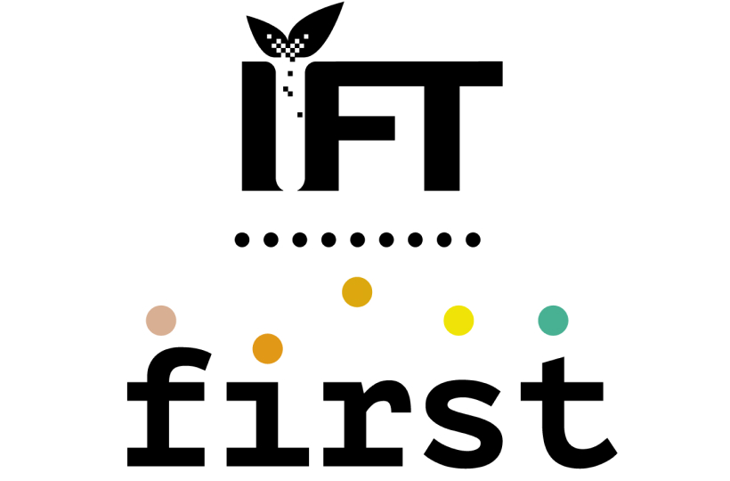 IFT Logo followed by the word "first"