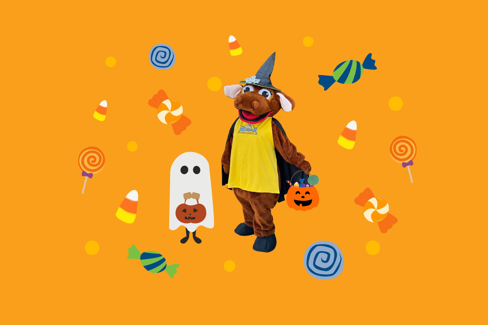 trick or treat with Daisy photo